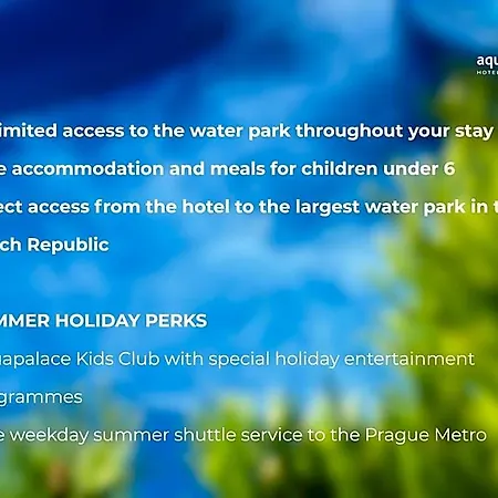 Hotel Aquapalace Prague Cestlice